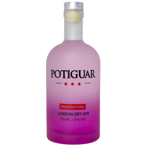 Gin Potiguar London Dry Premium Pink 750ml
